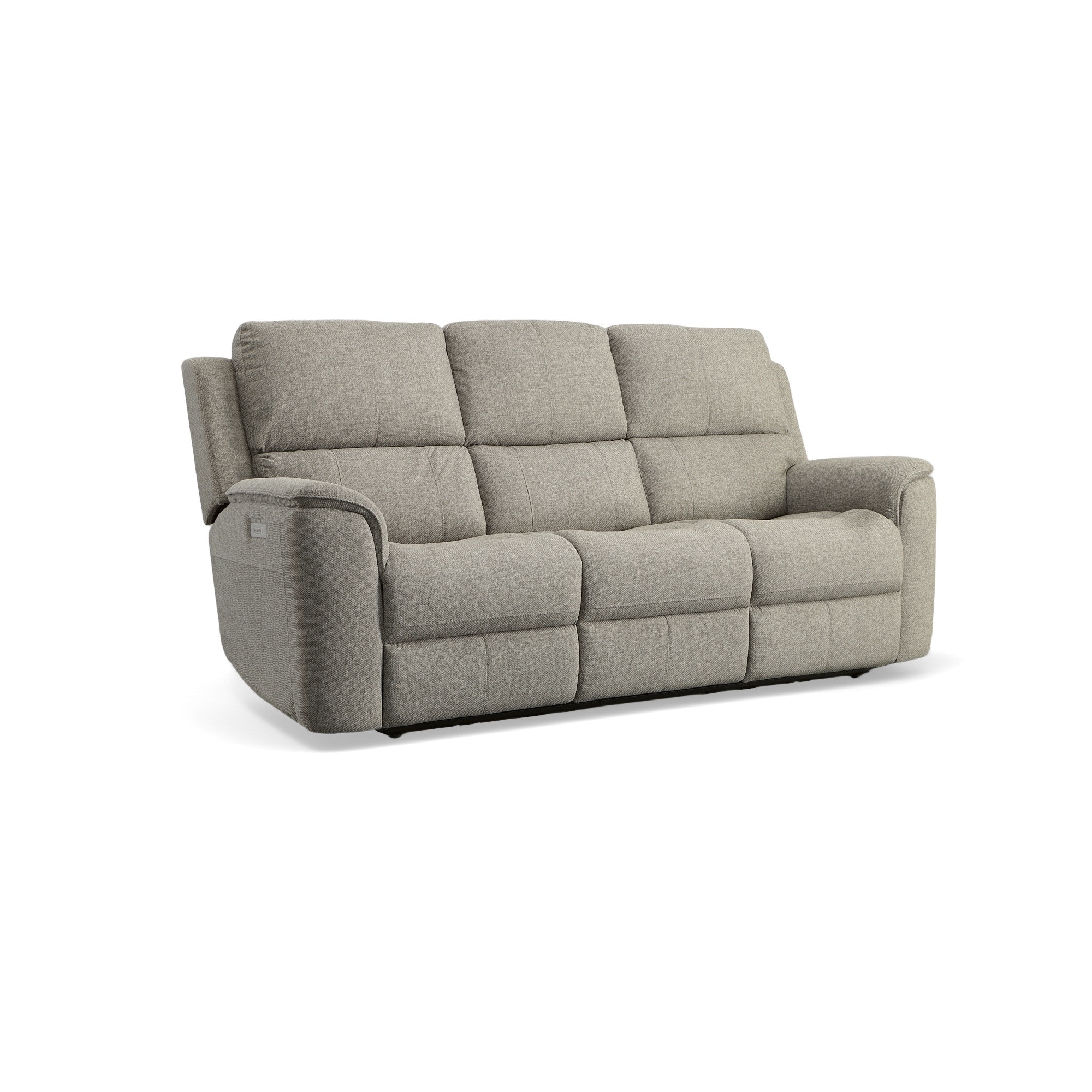 Flexsteel Henry Power Headrests/Lumbar Power Reclining Sofa is